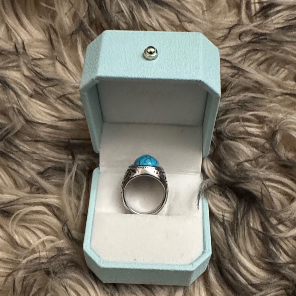 Silver Turquoise Ring